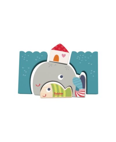Bababoo and friends пазл Happy Wilma Whale My First Puzzle