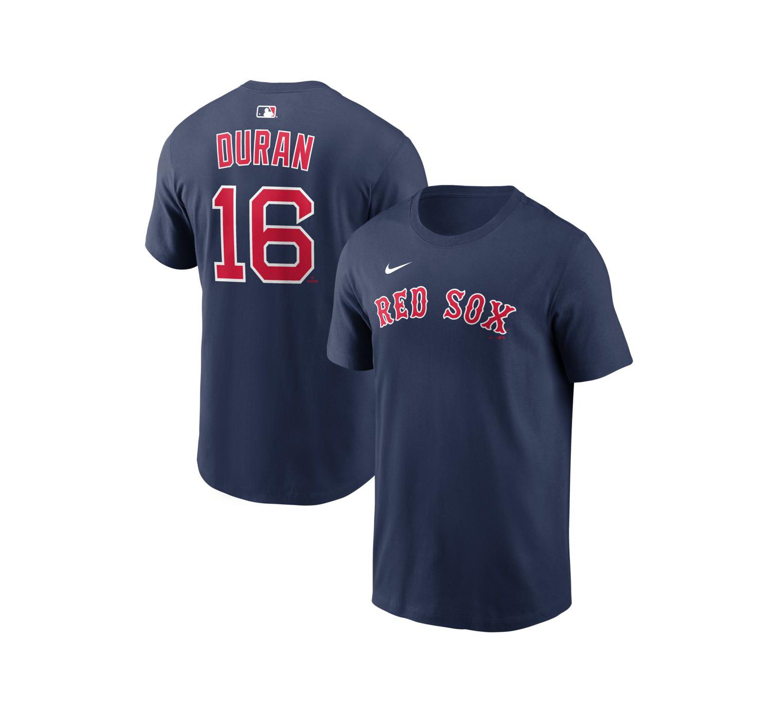 Nike Men's Jarren Duran Navy Boston Red Sox Home Name & Number T-Shirt