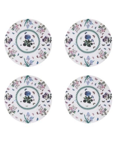 Portmeirion Botanic Garden Woven Braided Round Placemats, Set of 4