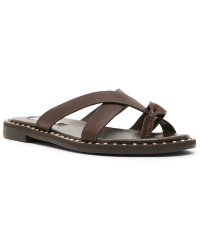 Женские сандалии Steve Madden Women's Brutus Studded Slip-On Slide