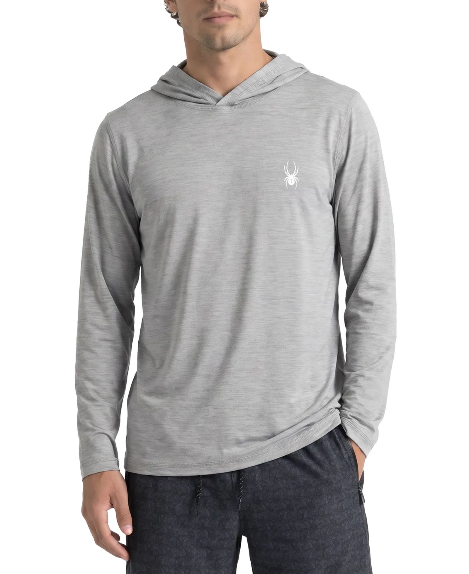Spyder Мужской рашгард Classic Heather с длинным рукавом