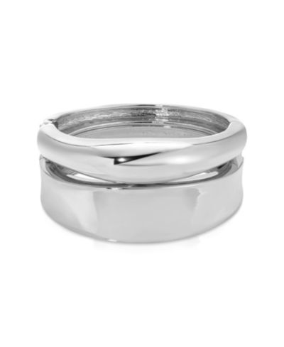 ETTIKA Double Golden Bangle Bracelet Set