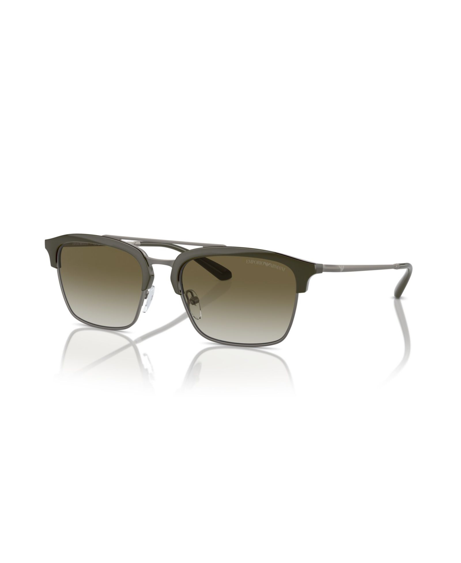 Emporio Armani Men's Pilot Sunglasses, EA4228