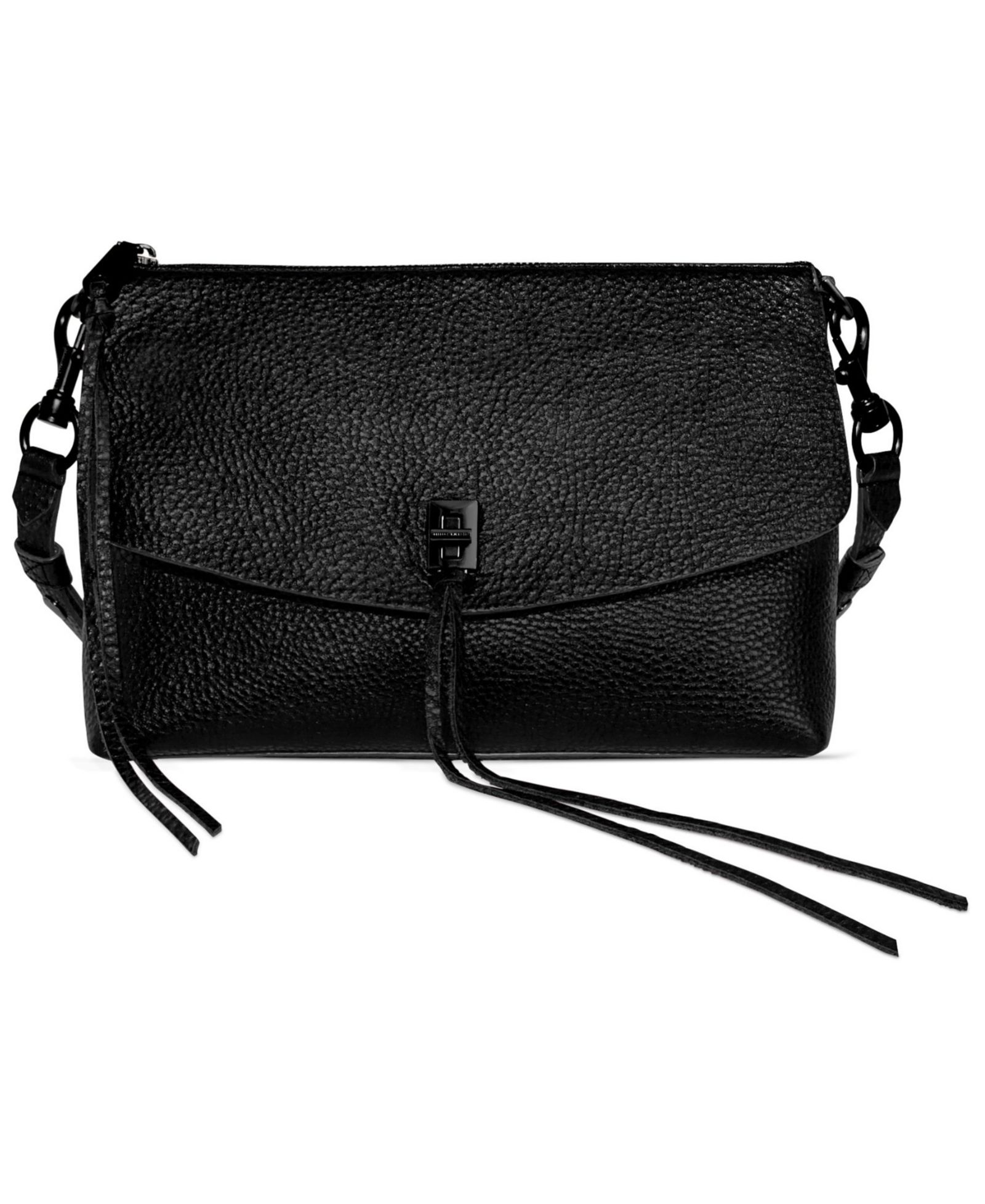 Rebecca Minkoff Darren Small Leather Turnlock Shoulder Bag