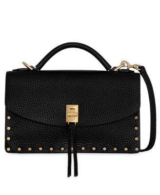 Rebecca Minkoff Darren Small Leather Top Handle Satchel Handbag