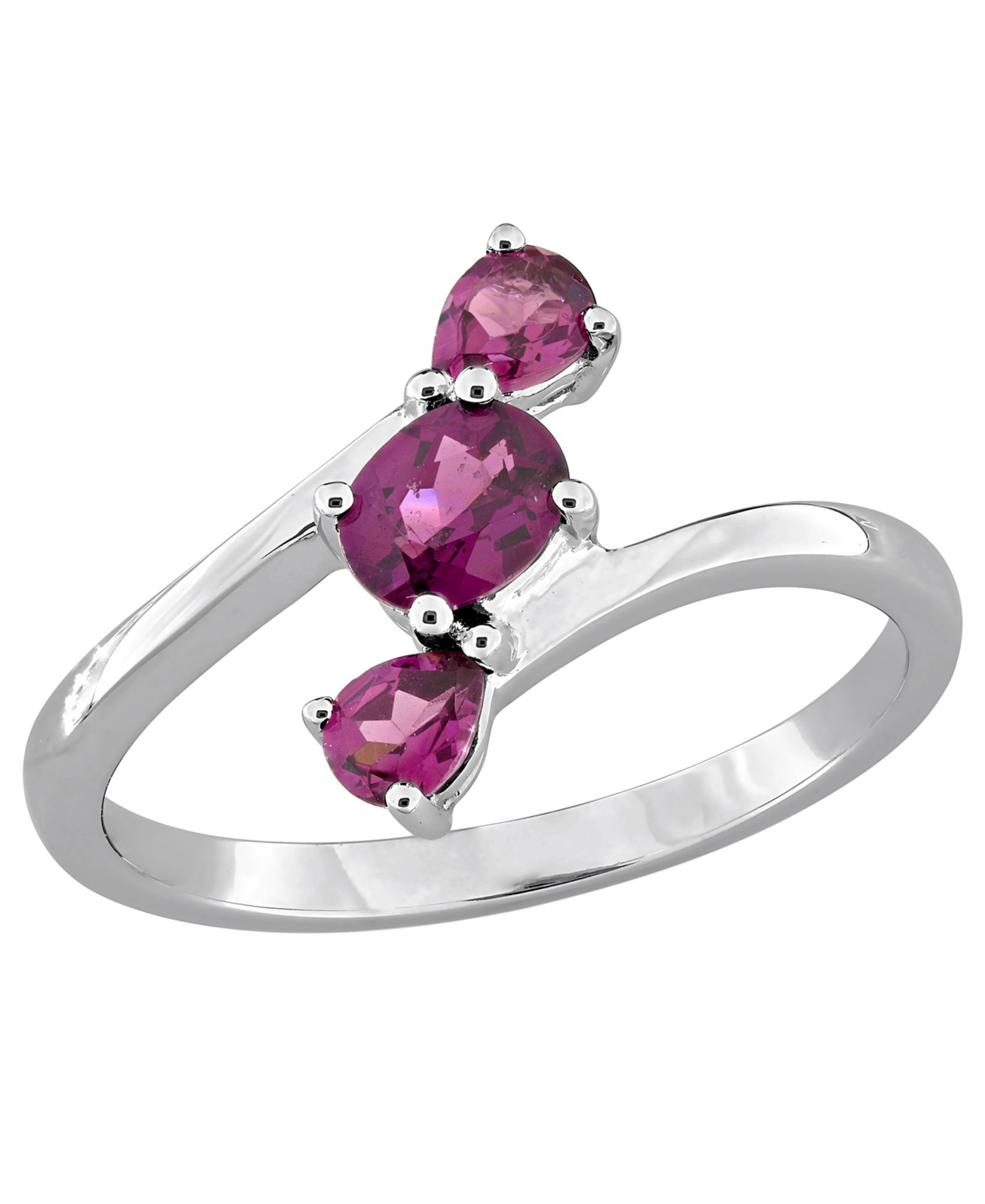 Macy's Amethyst (5/8 ct. t.w.) Ring in Sterling Silver (Also Available in Rhodolite)