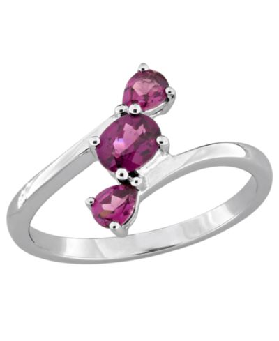 Macy's Amethyst (5/8 ct. t.w.) Ring in Sterling Silver (Also Available in Rhodolite)