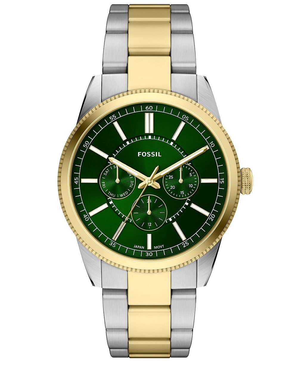 Fossil Мужские часы Pearson Multi-function Two-Tone Stainless Steel 42mm