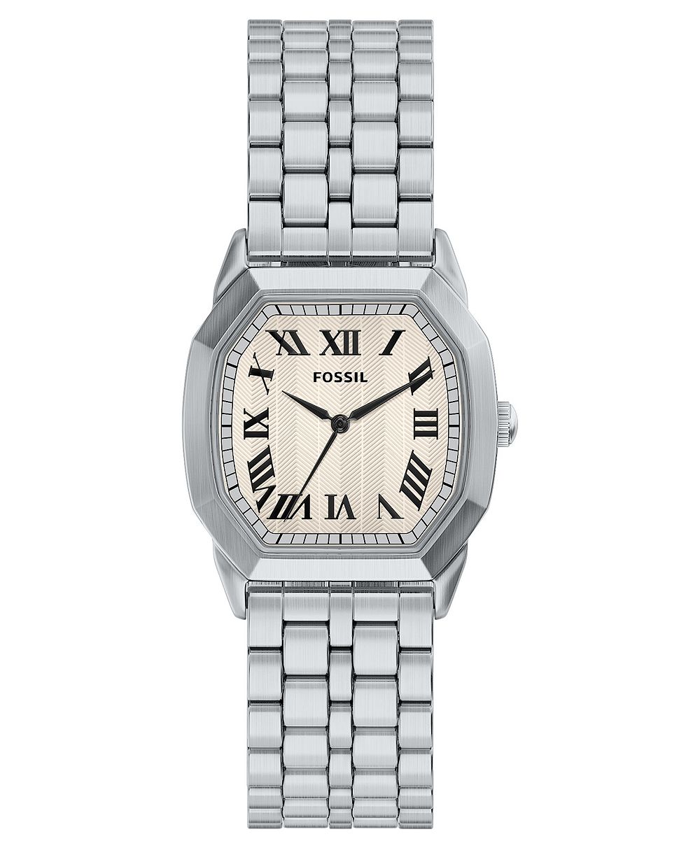 Часы Fossil Men's Harlow Three-Hand Stainless Steel 33mm