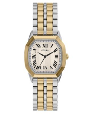 Часы Fossil Men's Harlow Three-Hand Two-Tone Stainless Steel 33mm
