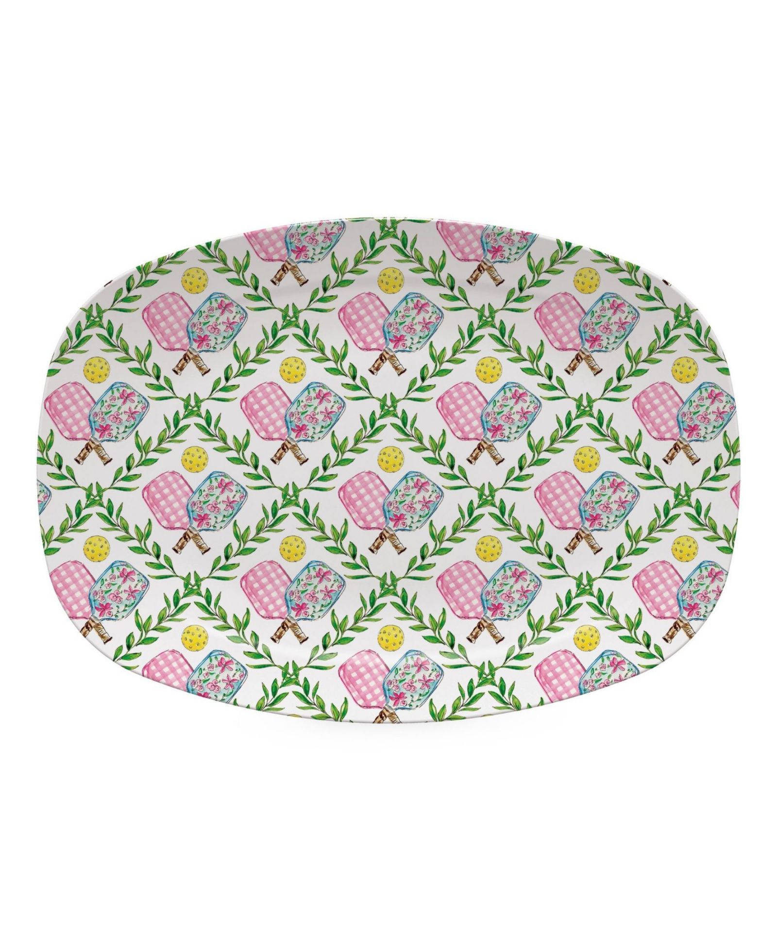 Mariposa Resin Pickleball 10" Trellis Platter