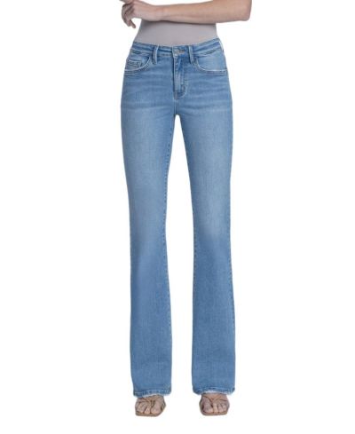 Vervet Женские джинсы Bootcut с высокой посадкой, полной длиной