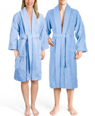 American Soft Linen Shawl Collar Cotton Bathrobes