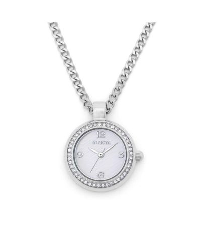 Invicta Женские мини-часы Invicta 49931 Mini Quartz PC21J White Dial Ring Watch