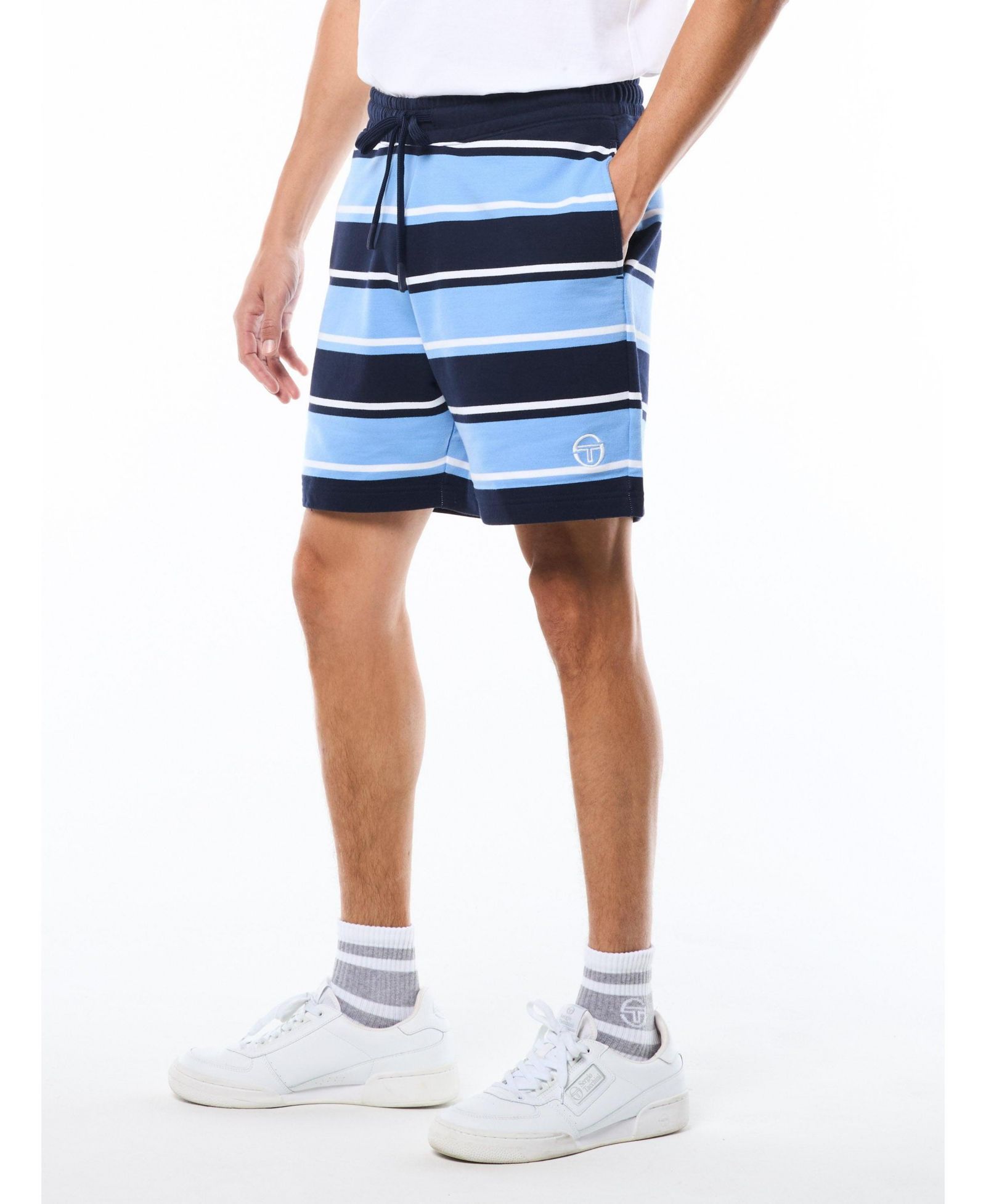 Sergio Tacchini Men's Strisce Stripe Short