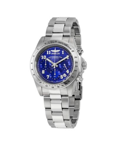 Мужские часы Invicta 17024 Speedway Quartz Chronograph с синим циферблатом