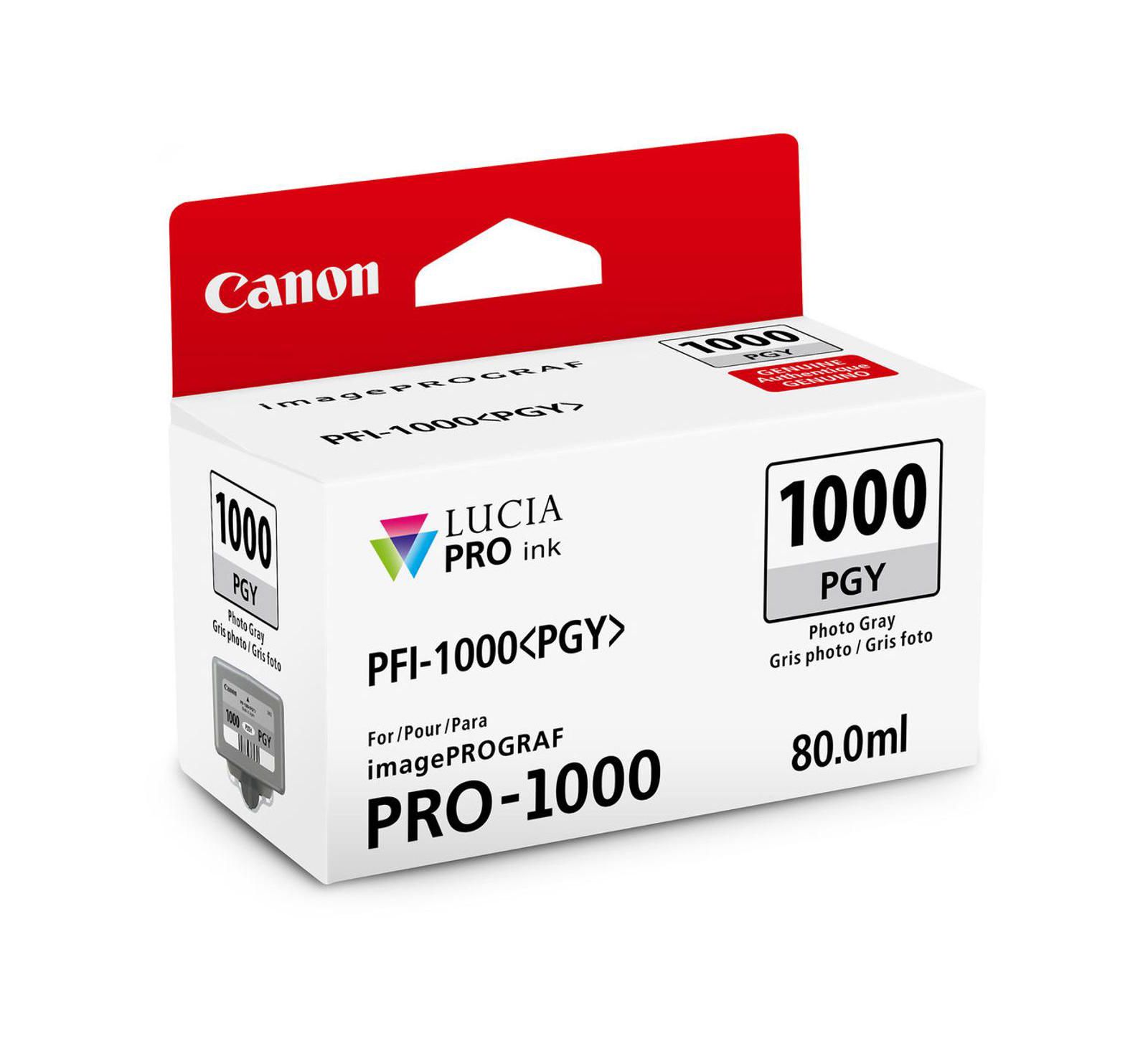 Canon Фотопечать Gray LUCIA PRO ink для imagePROGRAF PRO-1000 PFI-1000PG
