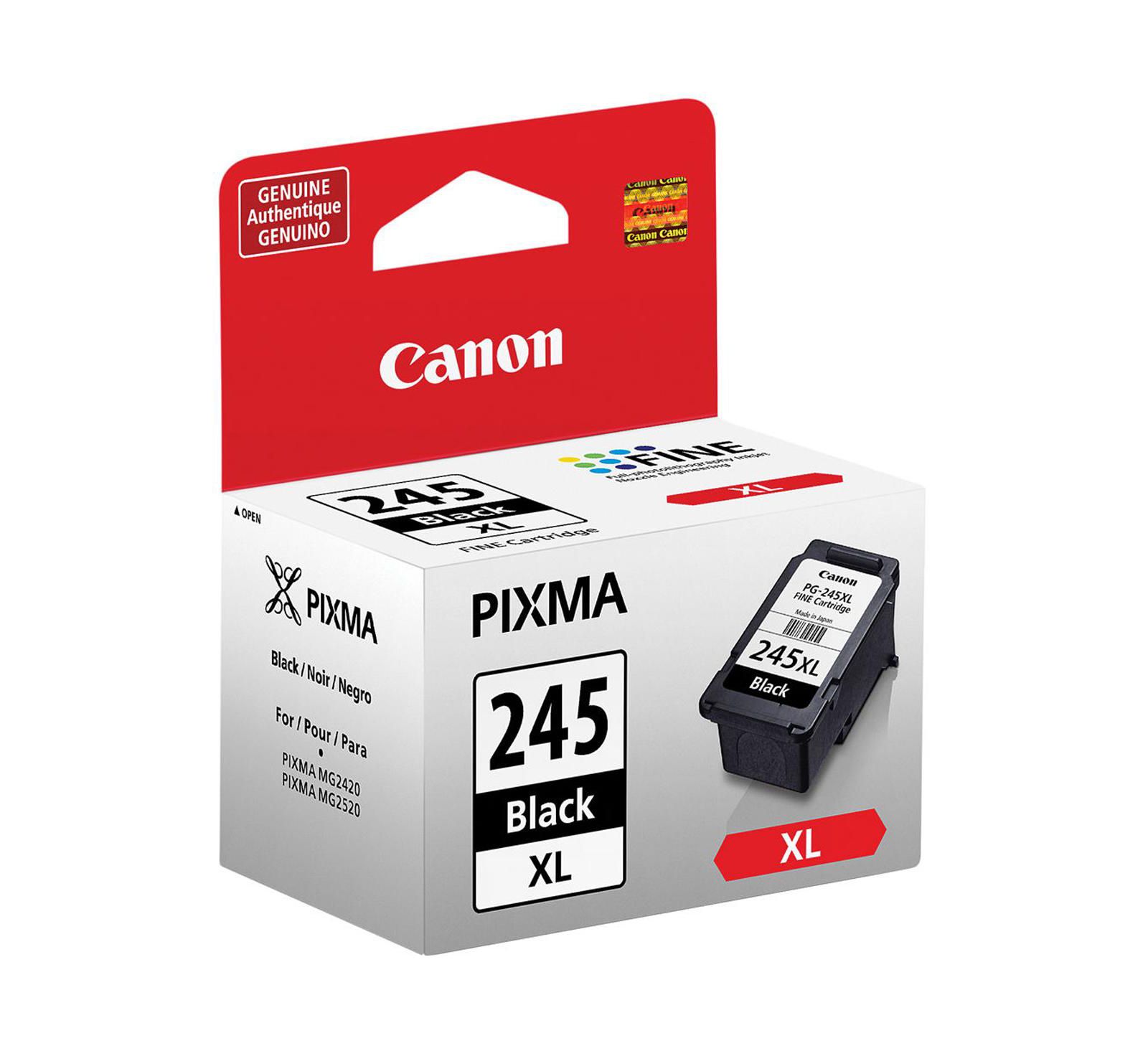 Картридж для чернил Canon PG-245 XL, высокая емкость, для принтеров PIXMA iP, MG, MX, TR, TS - 12ml