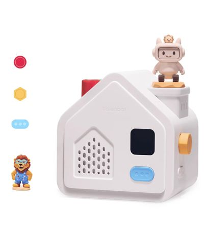 TalenPal Lion Family AI Storyteller Set - Premium Toddlers Educational Toy & Screen-Free Interactive Bedtime Robot