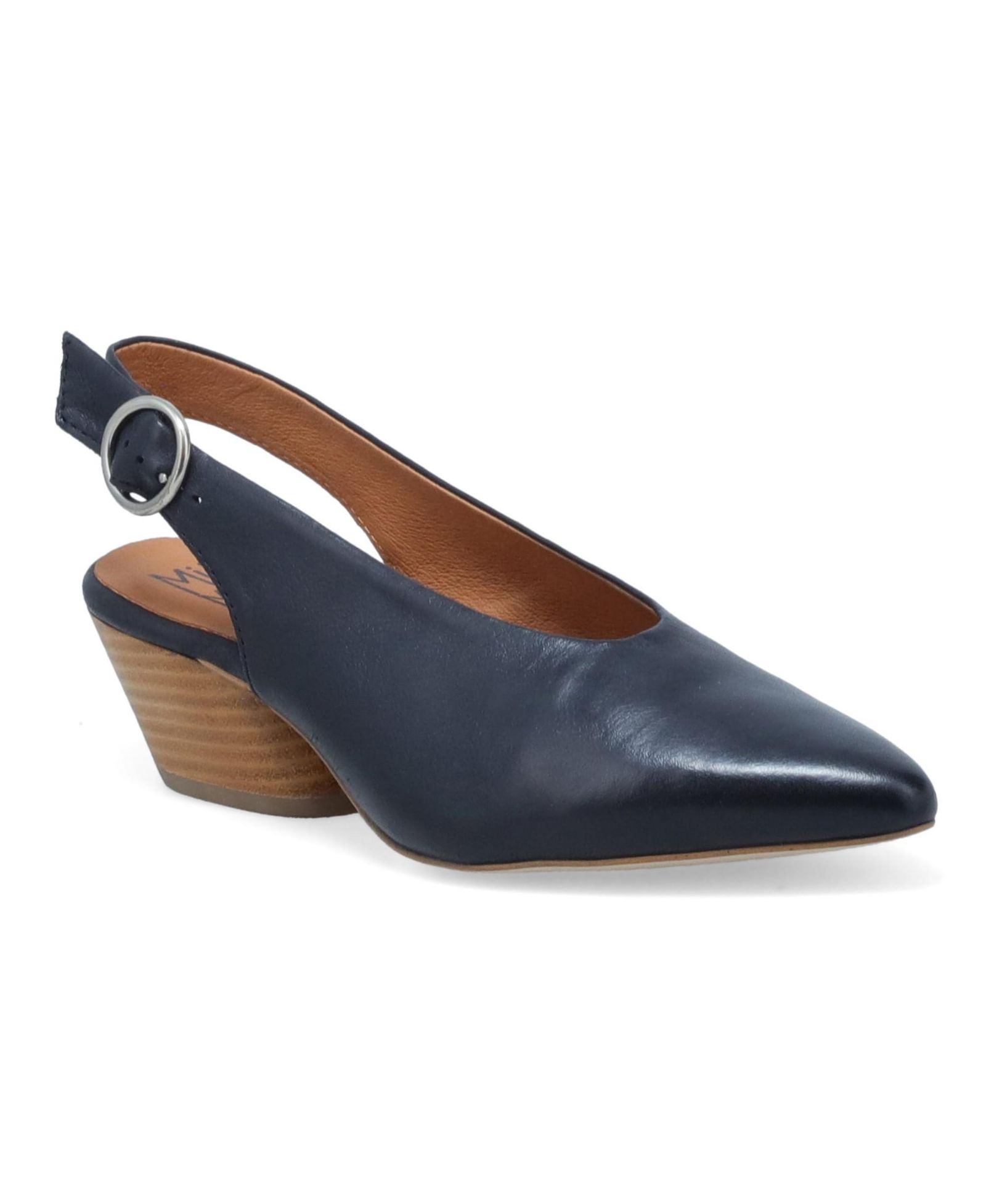 Miz Mooz Women's Pointed Toe Slingback Heels