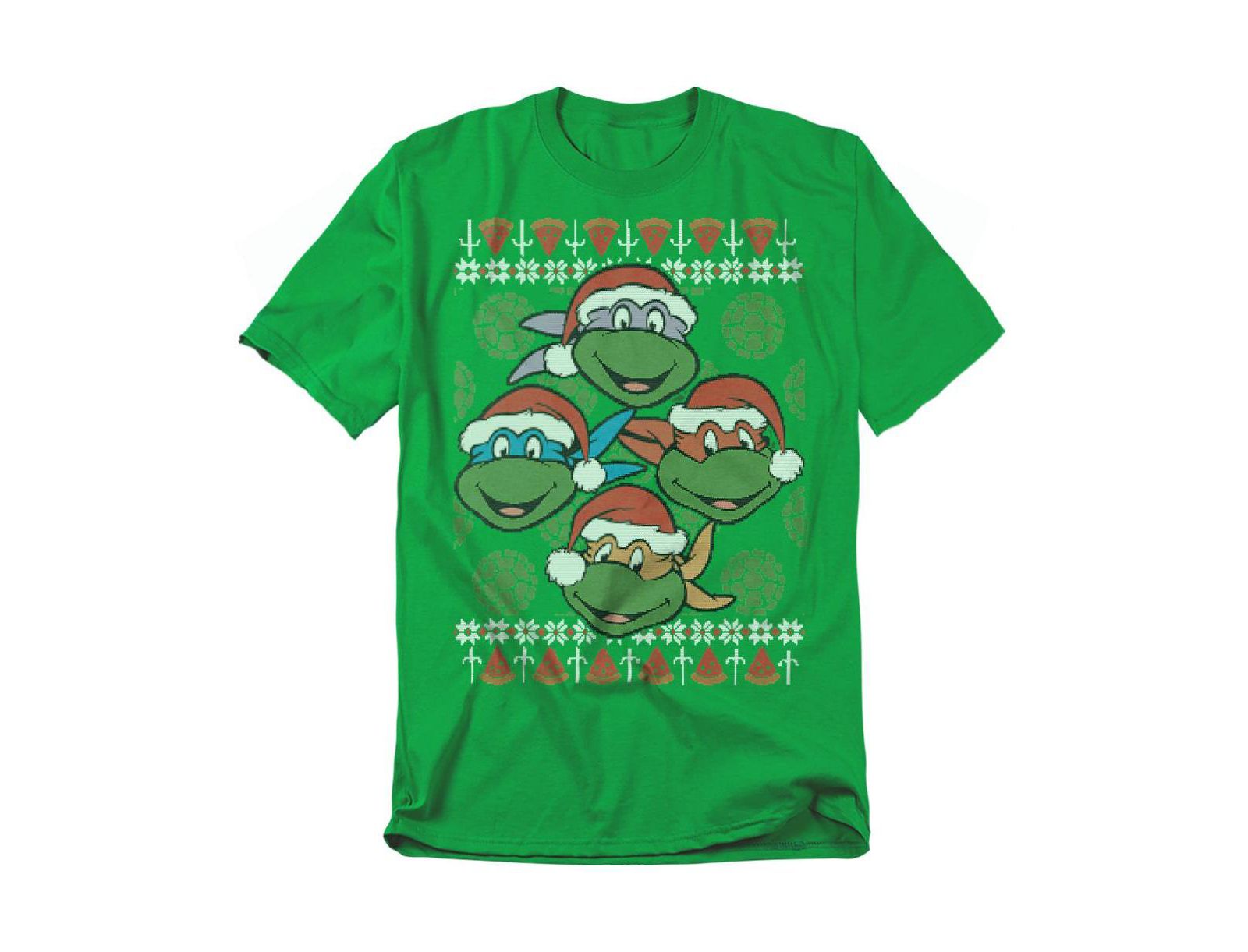 Мужская футболка Teenage Mutant Ninja Turtles Ugly Christmas