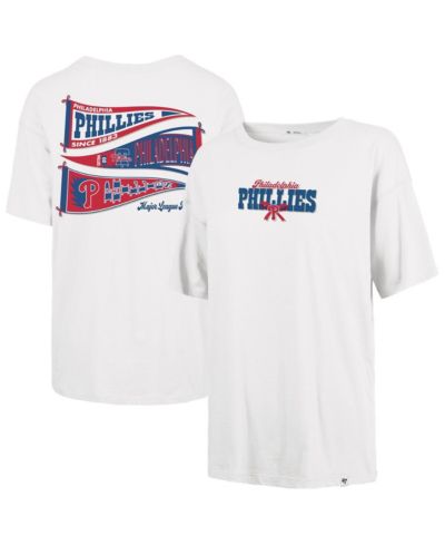 '47 Brand Женская футболка с бантом Sadie Philadelphia Phillies Sand