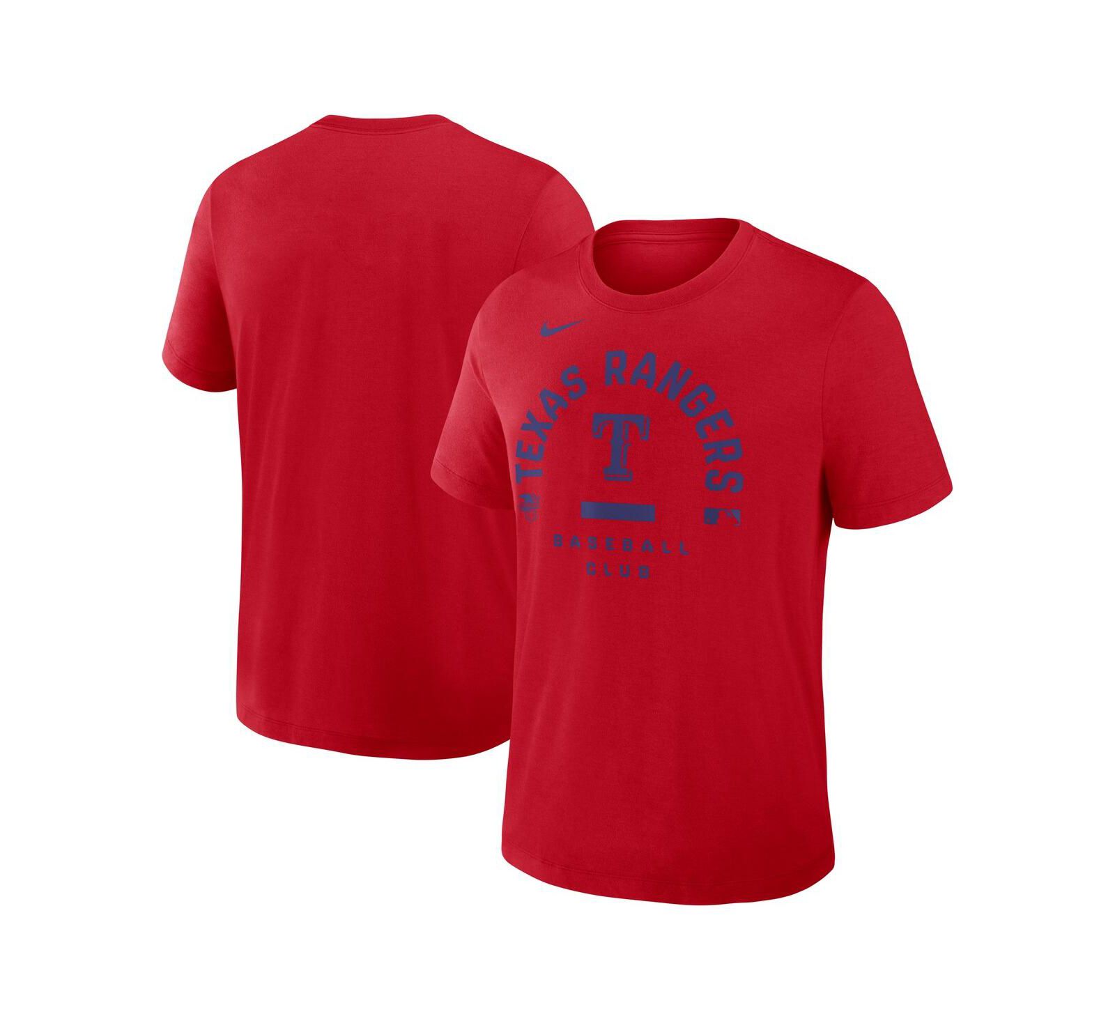 Мужская футболка Nike Red Texas Rangers Authentic Collection Dri-FIT