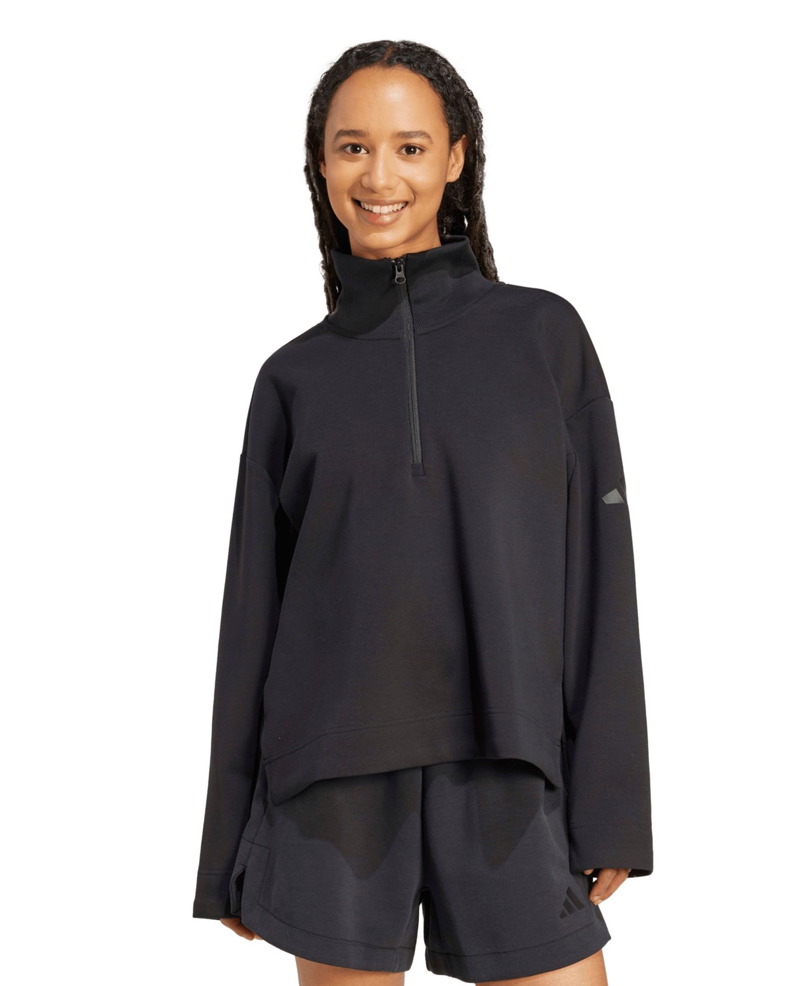 adidas Женский свитшот All Szn Soft Lux Quarter-Zip