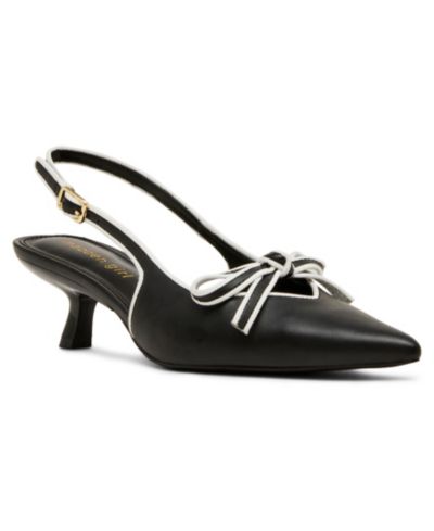 Madden Girl Women's Kenny Bow Slingback Pumps
