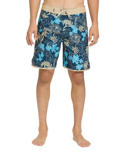 Quiksilver Men's Jetty Bloom Printed Swim Shorts