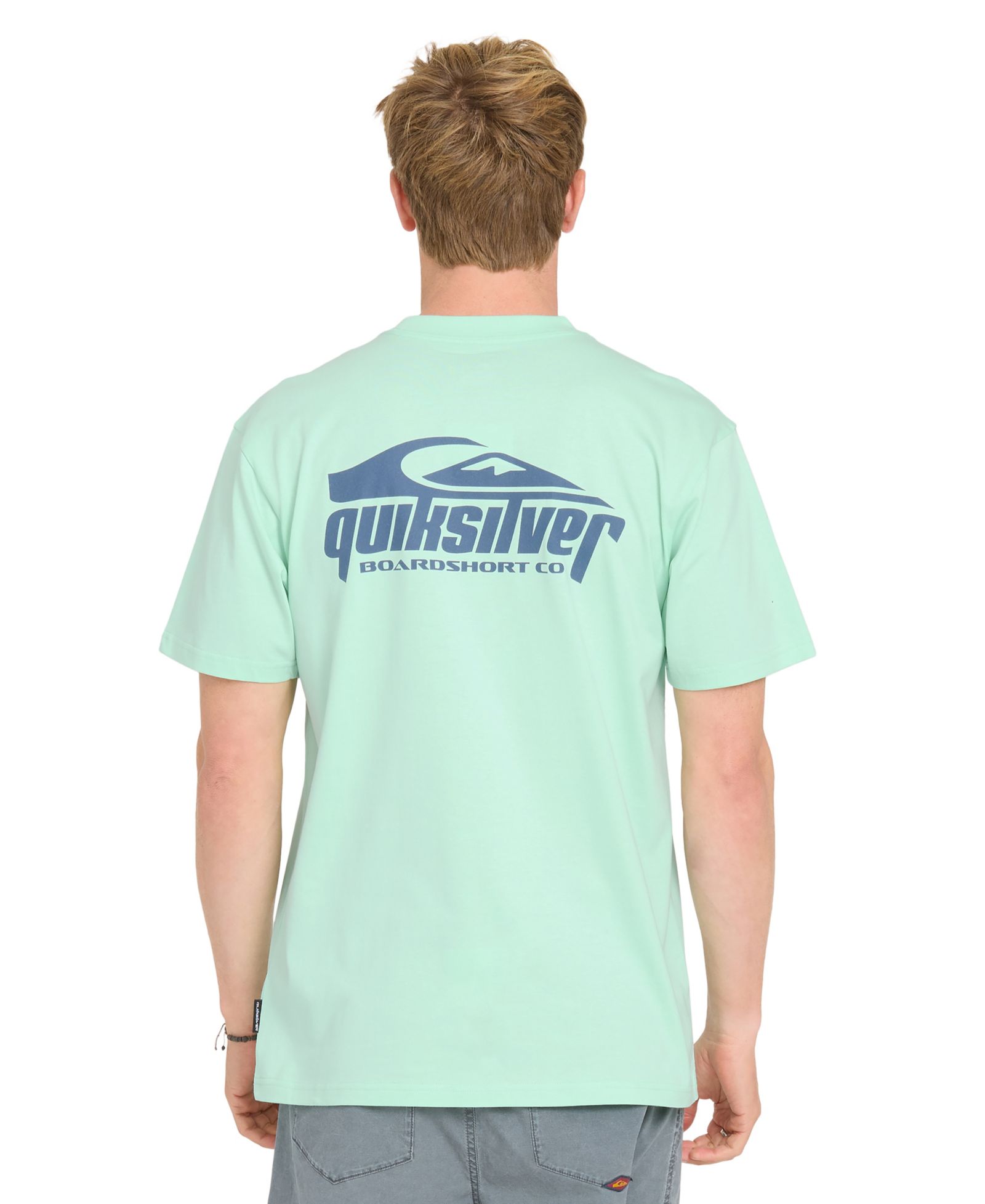 Quiksilver Men's Linked Up Classic Short Sleeve Cotton T-Shirt