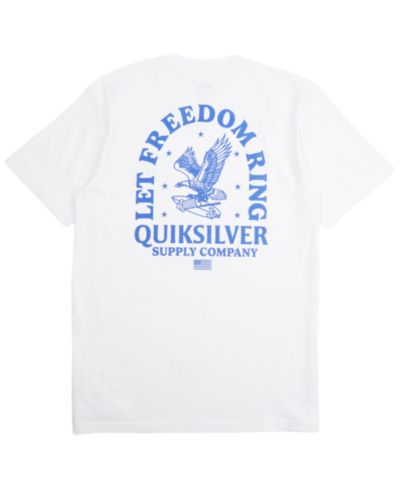Quiksilver Мужская футболка Freedom Ring с коротким рукавом