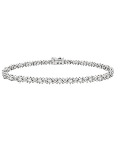 Wrapped in Love Diamond Bracelet (2 ct. t.w.) in Sterling Silver
