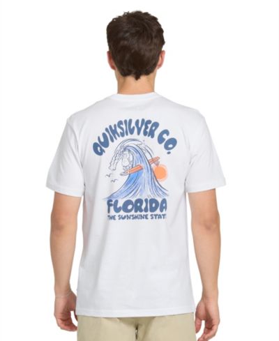 Quiksilver Мужская футболка Classic Graphic с коротким рукавом