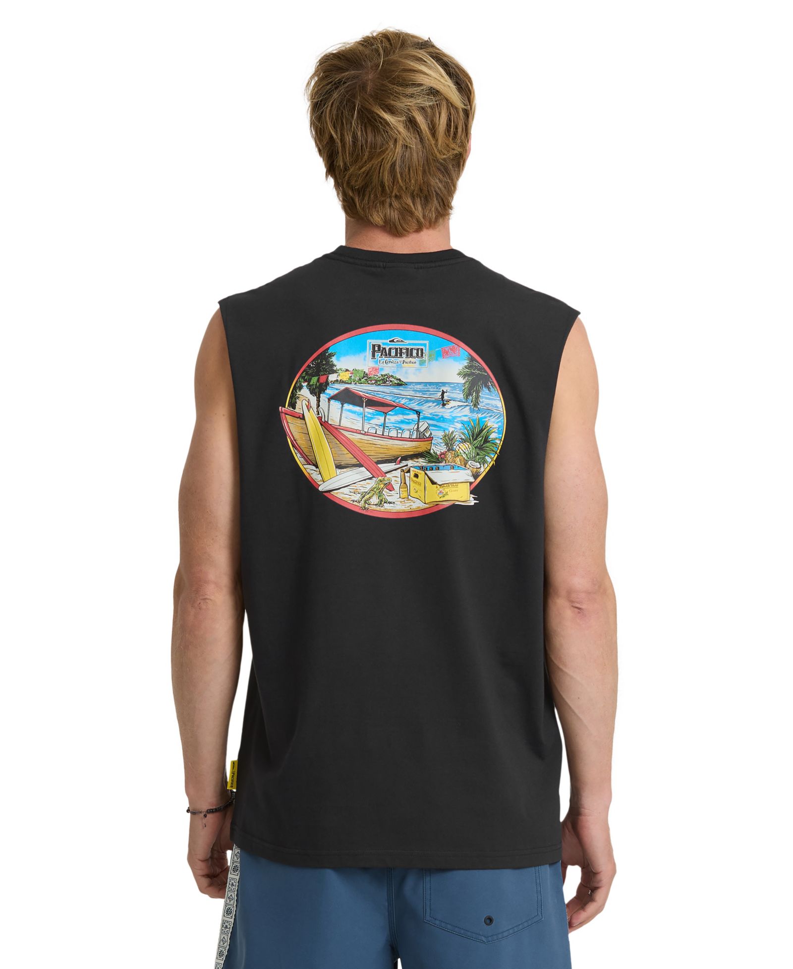 Quiksilver Men's Pacifico Sayulita Cruising Short Sleeve T-Shirt