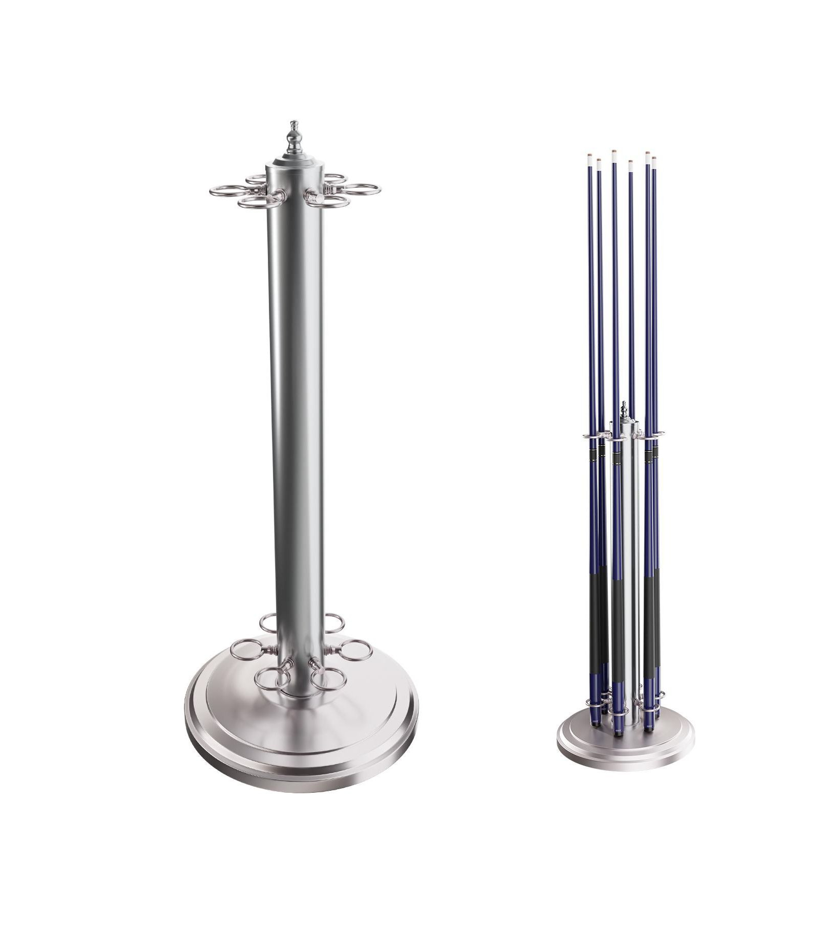 Стойка для бильярдных киев GSE Games & Sports Expert Metal 6 Floor Stand