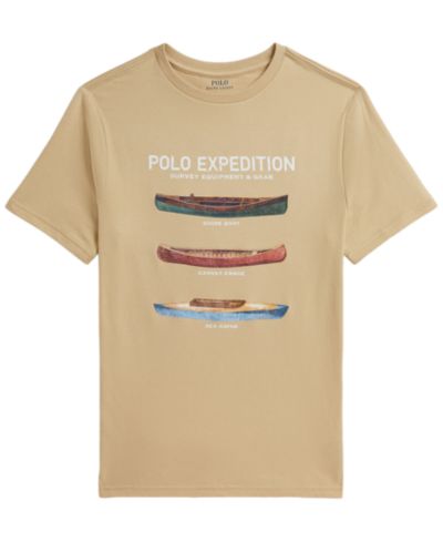 Polo Ralph Lauren Детская футболка с коротким рукавом и графическим принтом