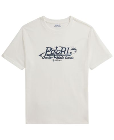 Детская футболка Polo Ralph Lauren с логотипом, короткий рукав