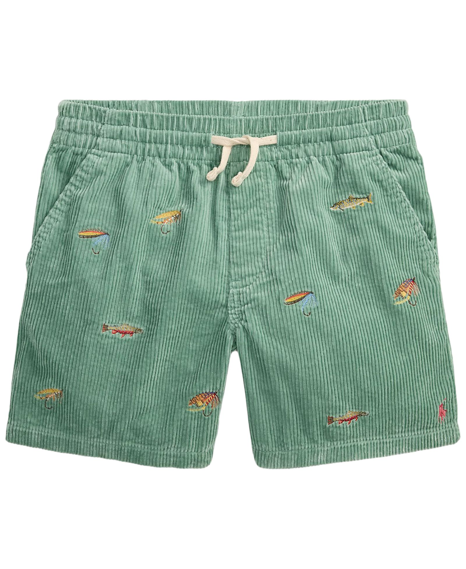 Polo Ralph Lauren Boys' 8-20  Polo Prepster Embroidered Corduroy Shorts
