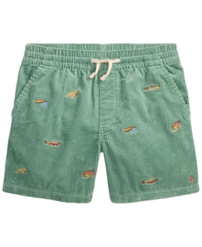 Polo Ralph Lauren Boys' 8-20  Polo Prepster Embroidered Corduroy Shorts