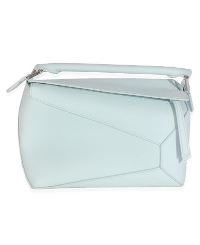 Брендовая сумка Loewe Blue Iceberg Classic Calfskin Small Puzzle Edge