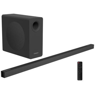 Westinghouse саундбар 2.1 с сабвуфером, Dolby Atmos & DTS:X, HDMI eARC, Bluetooth