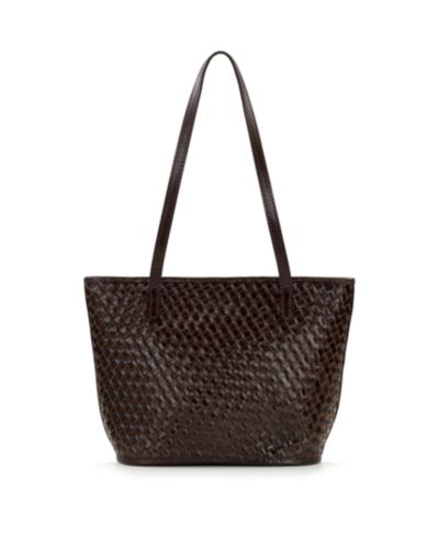 Женская сумка-тоут Patricia Nash Emmie Medium Woven Leather