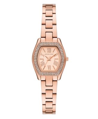 Michael Kors Женские часы Chelsea Three-Hand Rose Gold-Tone Stainless Steel 25mm