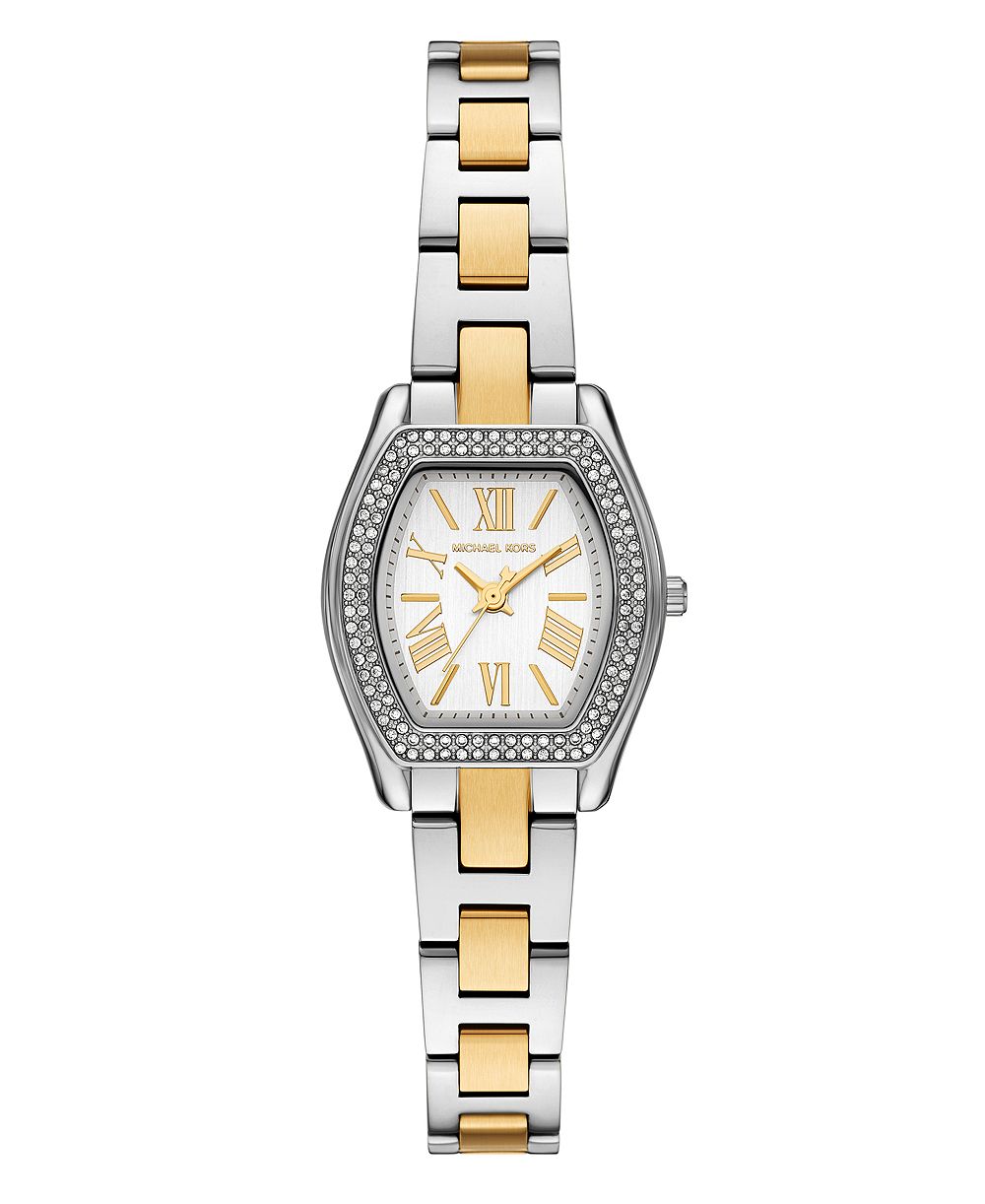 Michael Kors Women's Chelsea Three-Hand Two-Tone Stainless Steel Watch 25mm