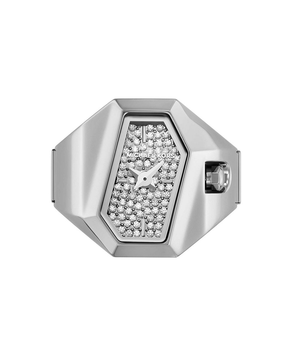 Michael Kors Women's Suri Two-Hand Stainless Steel Ring Watch 19mm