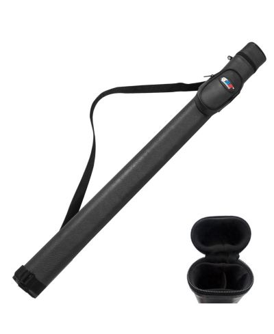 GSE Games & Sports Expert 1x1 Hard Billiard Pool Cue Stick Carrying Case, Billiard Cue Case, Billiard Accessories