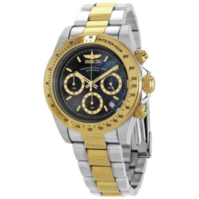 Мужские наручные часы Invicta 28667 Speedway Quartz с циферблатом из перламутра и хронографом