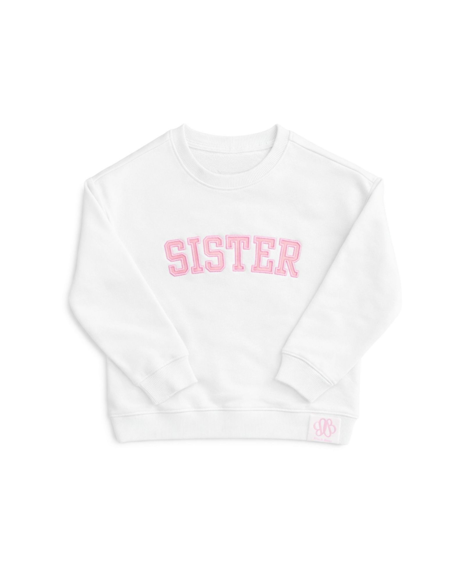Bits & Bows свитшот для девочек Sister