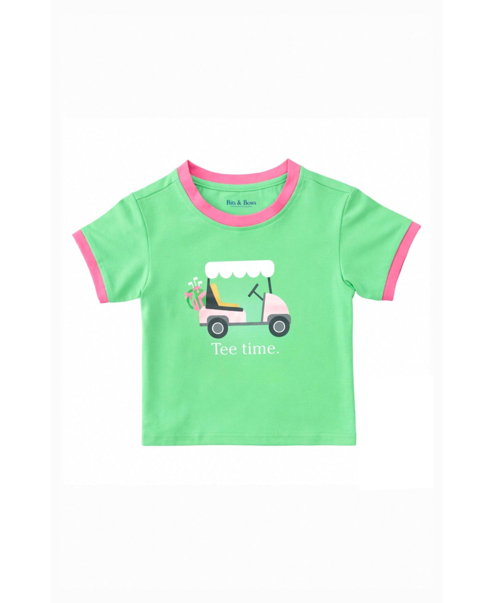 Bits & Bows Детская футболка Golf Tee Time